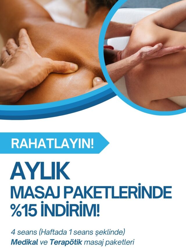 Aylık Masaj Paketlerinde İndirim